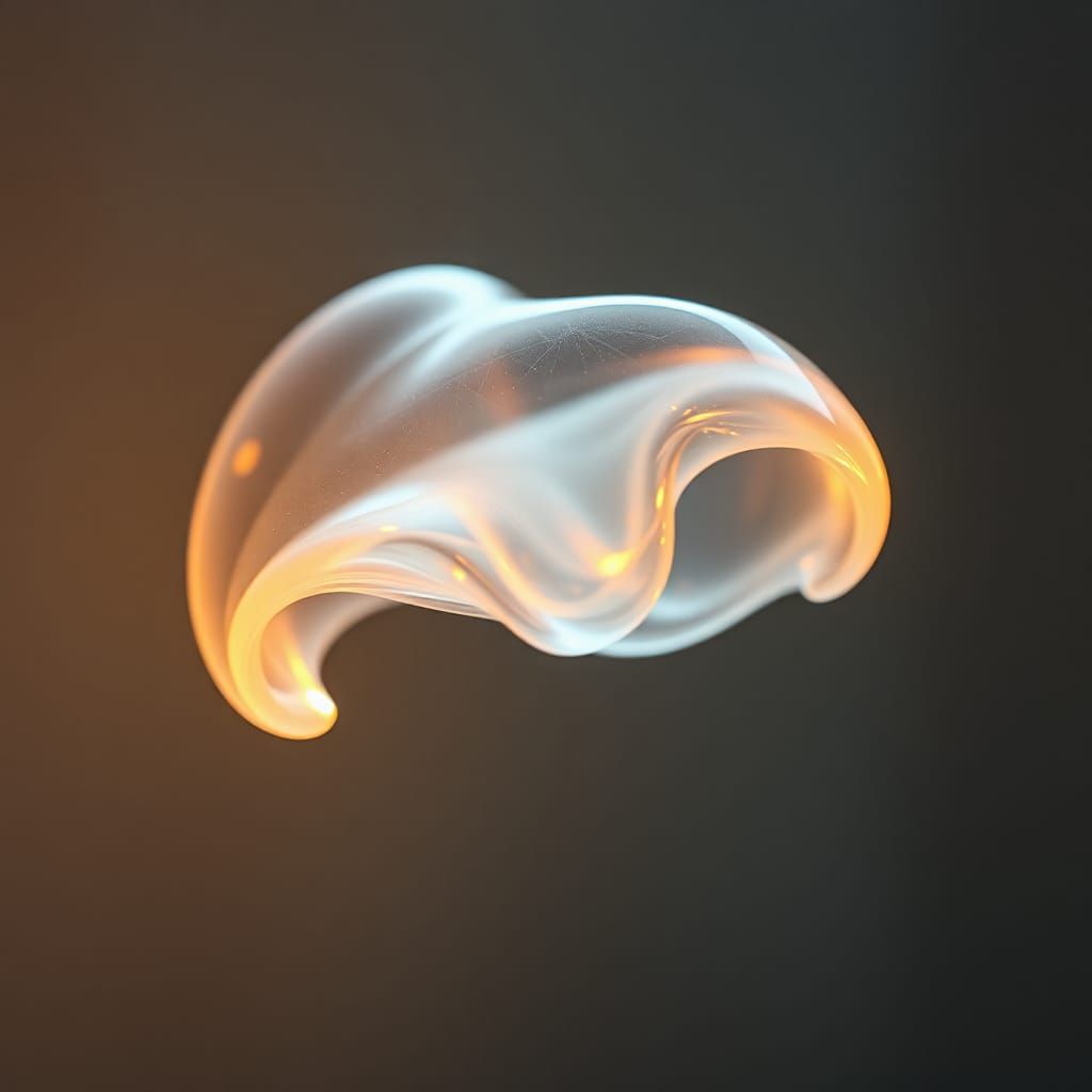 Ethereal Ounce Suspended in Dreamlike Luminescence