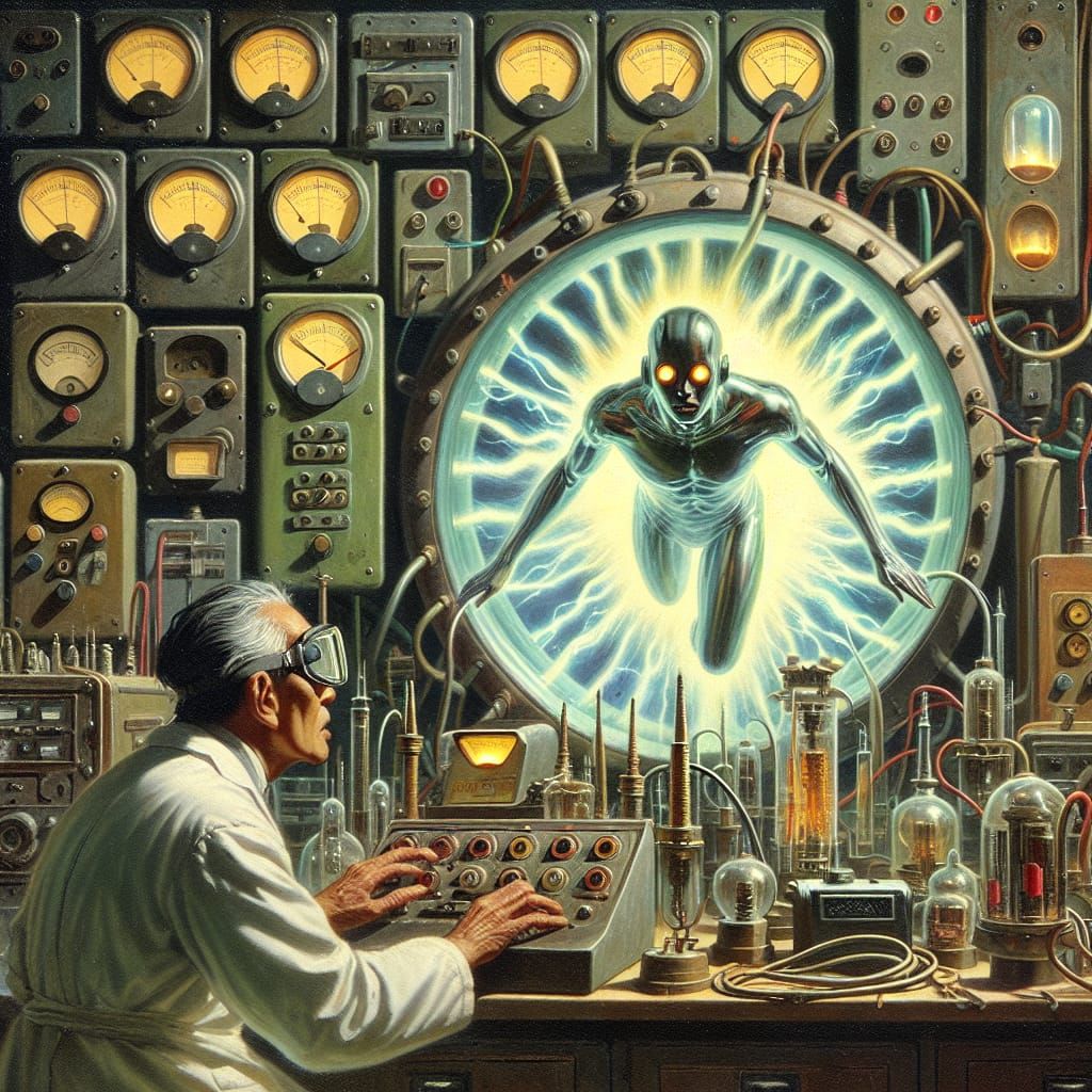 Mad Scientist Portal Unleashes Alien Hybrid