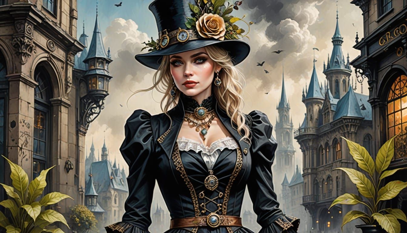 In a steampunk world