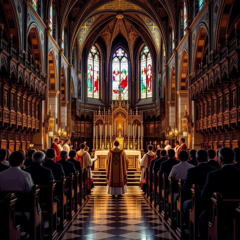 16th Century Latin Mass in Cathedral