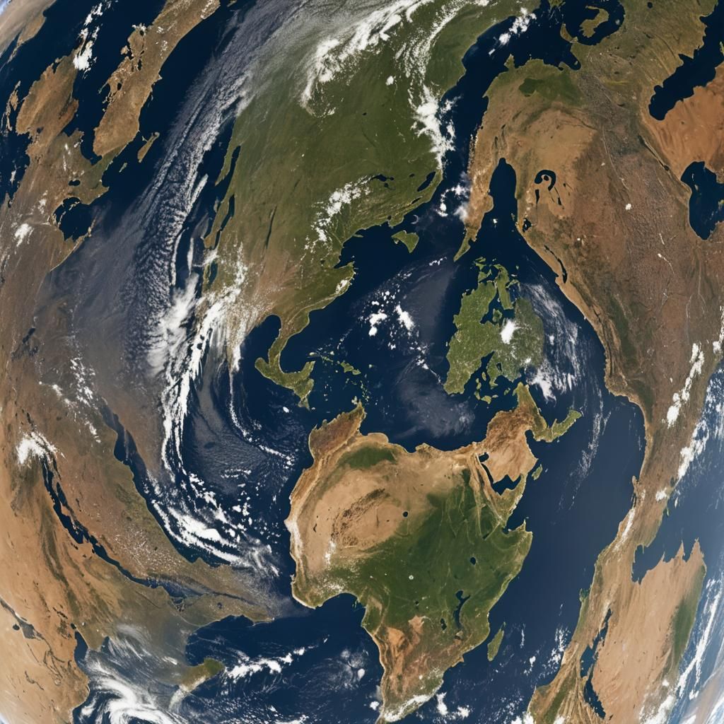 Earth from Space: A Realistic View