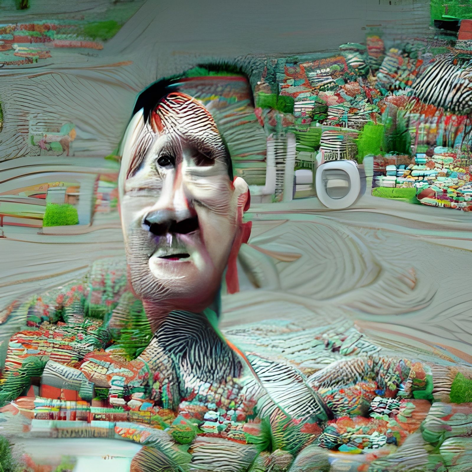 Detailed 8K 3D Portrait of Historical Figure