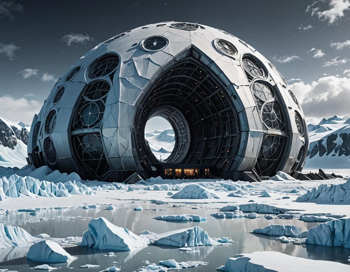 Eldritch Alien Megastructure in Antarctic: Occult Mysteries
