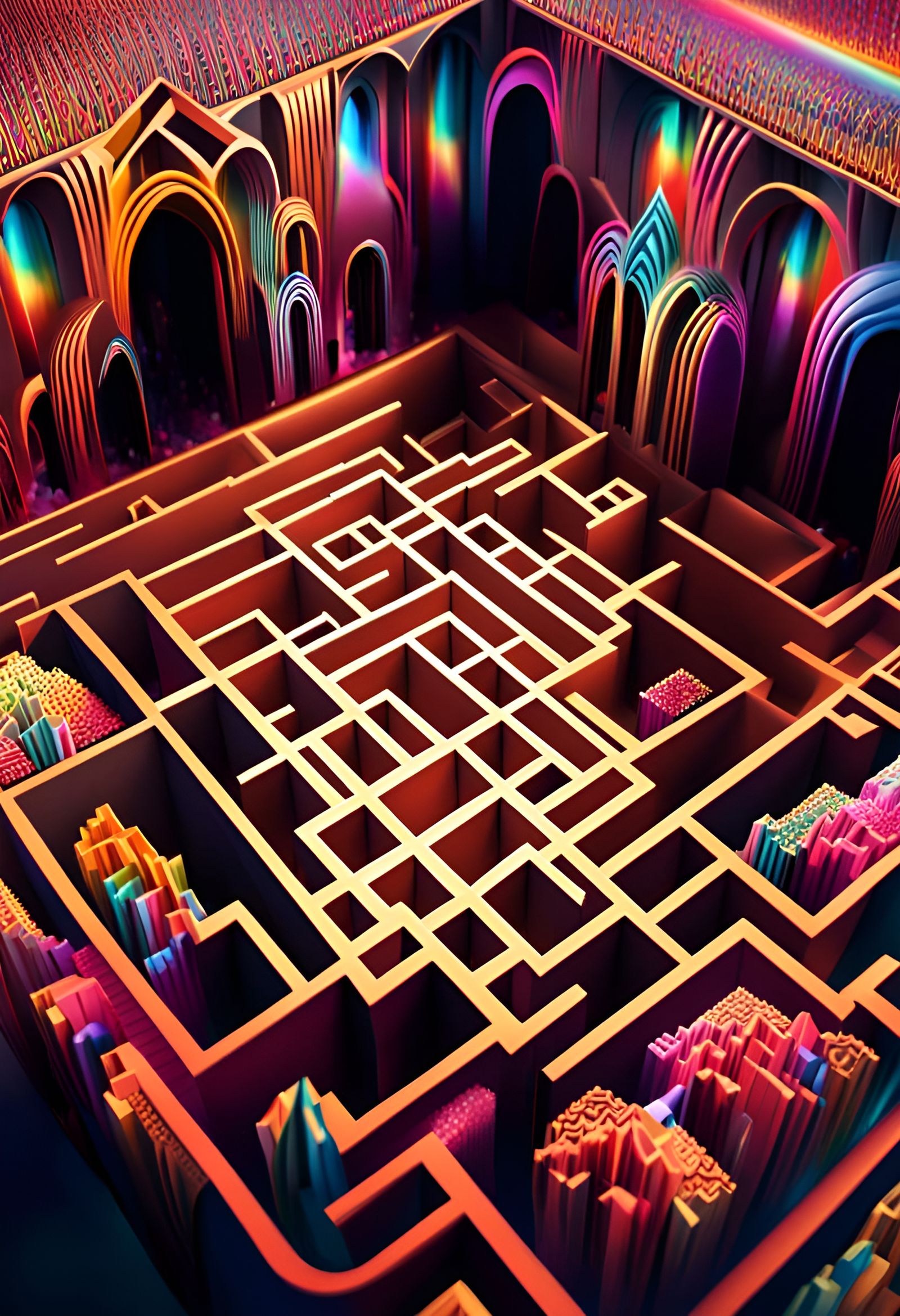 🌤🌈Over the Rainbows Maze🌈🌤