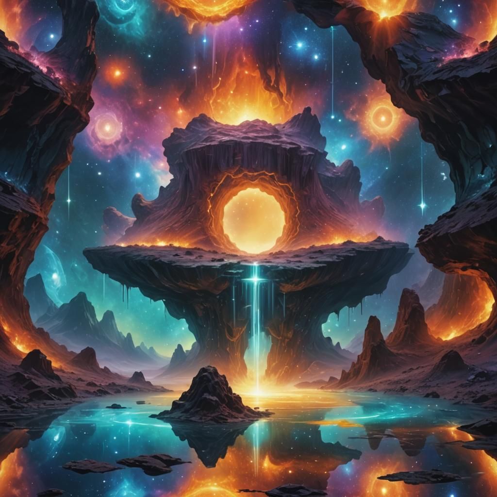 A primordial cave