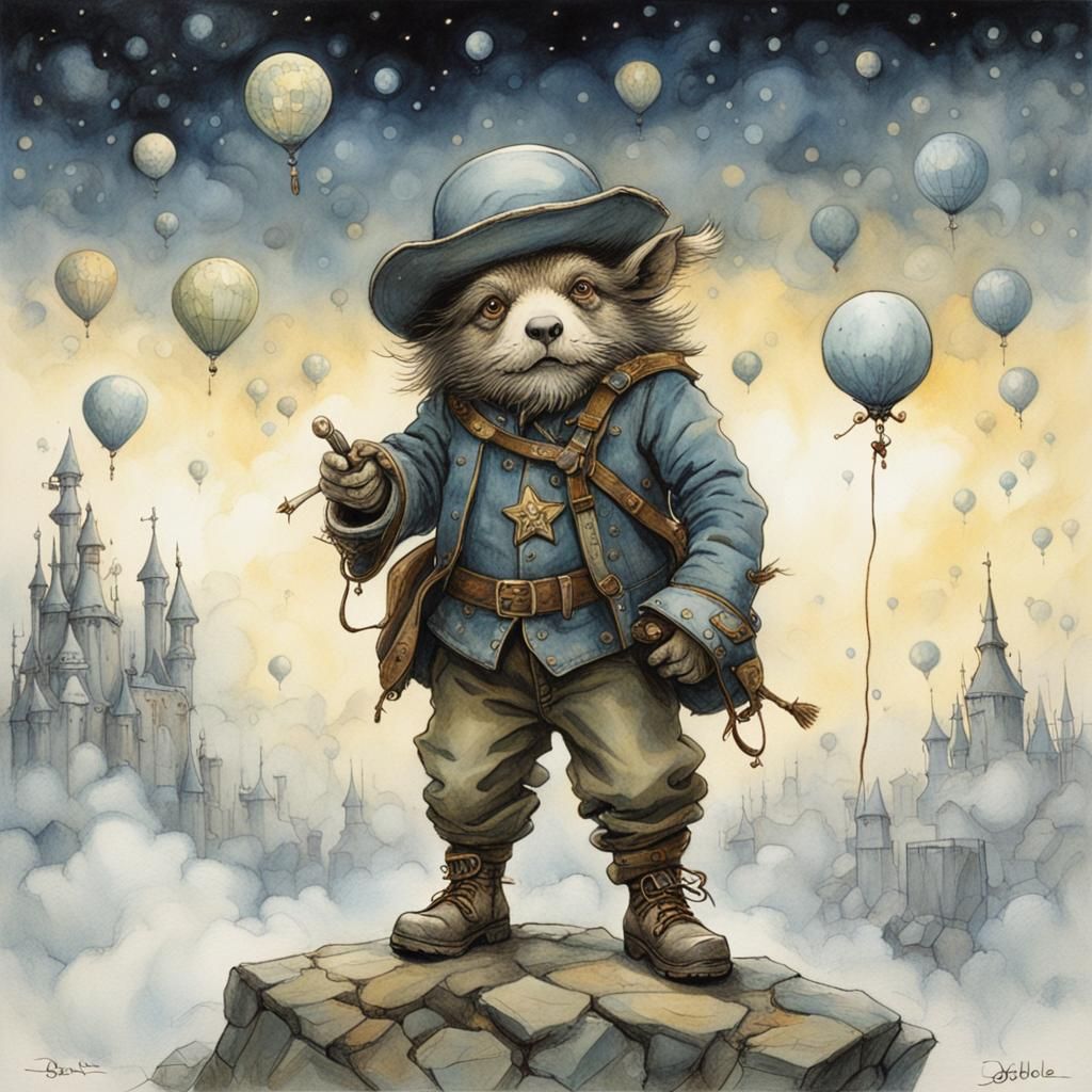 Amusing Star in the Sky, Jean-Baptiste Monge Style
