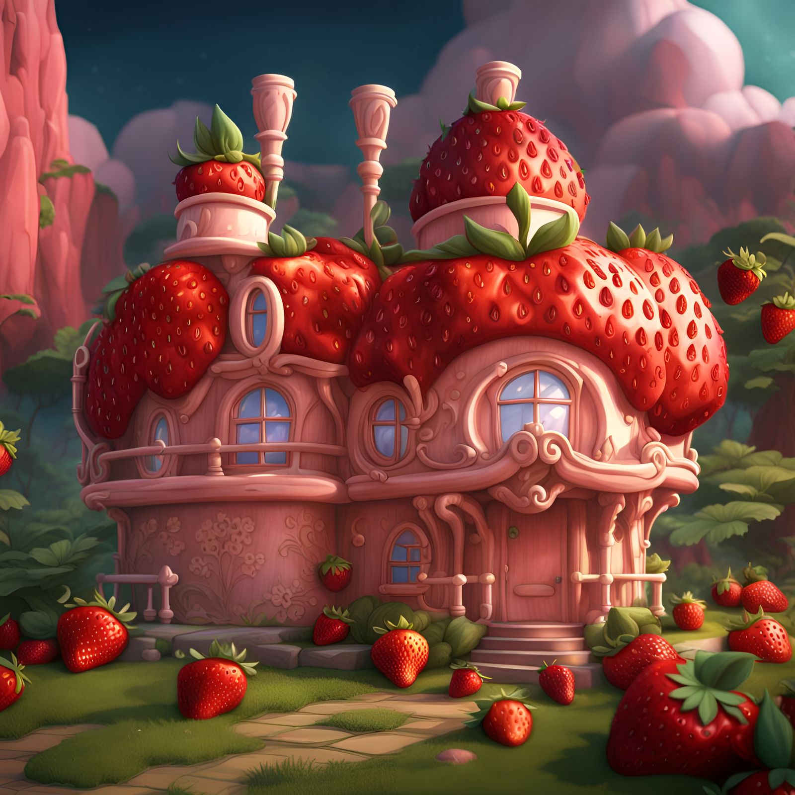 Strawberry Shortcake Dream House