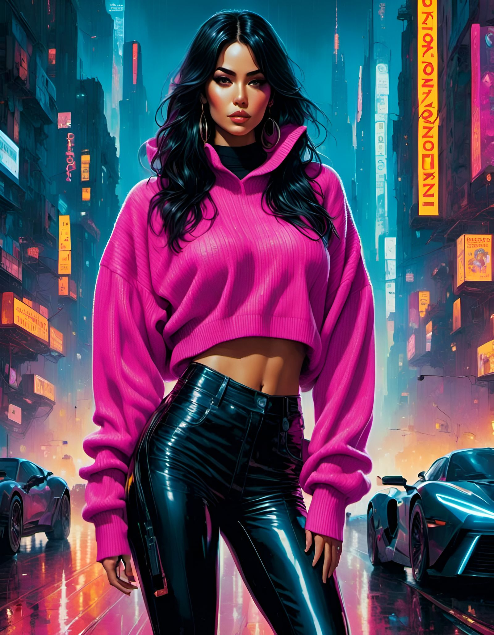 pink sweater weather