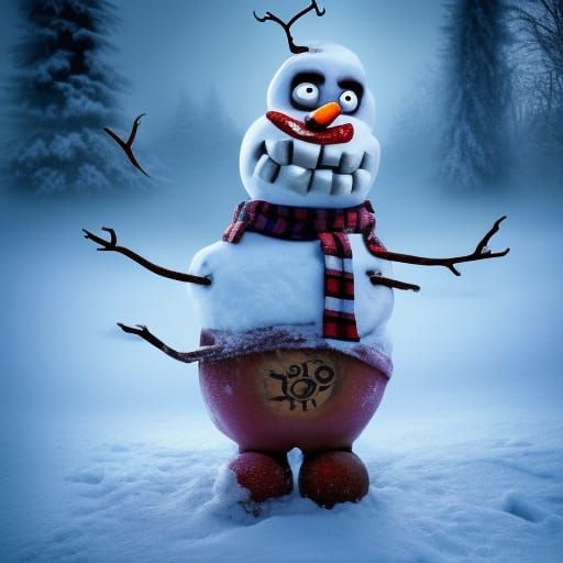 Zombie Olaf