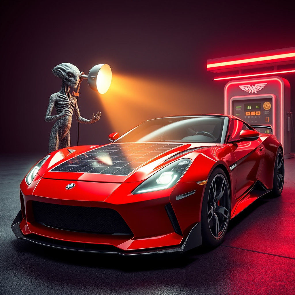 Alien Beam Charging Station