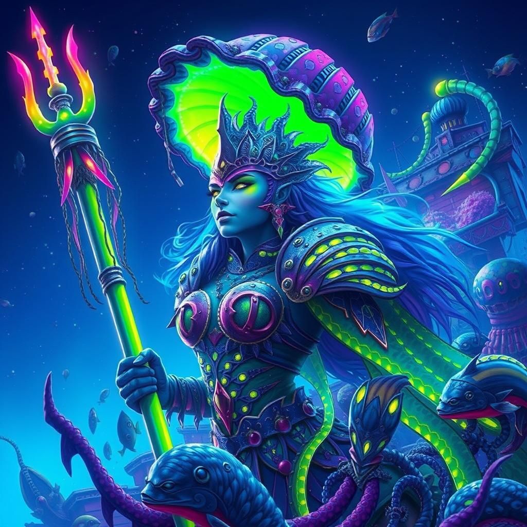 Sidhe Warrior Queen on Sunken Ship