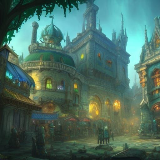 adventurer's guild building