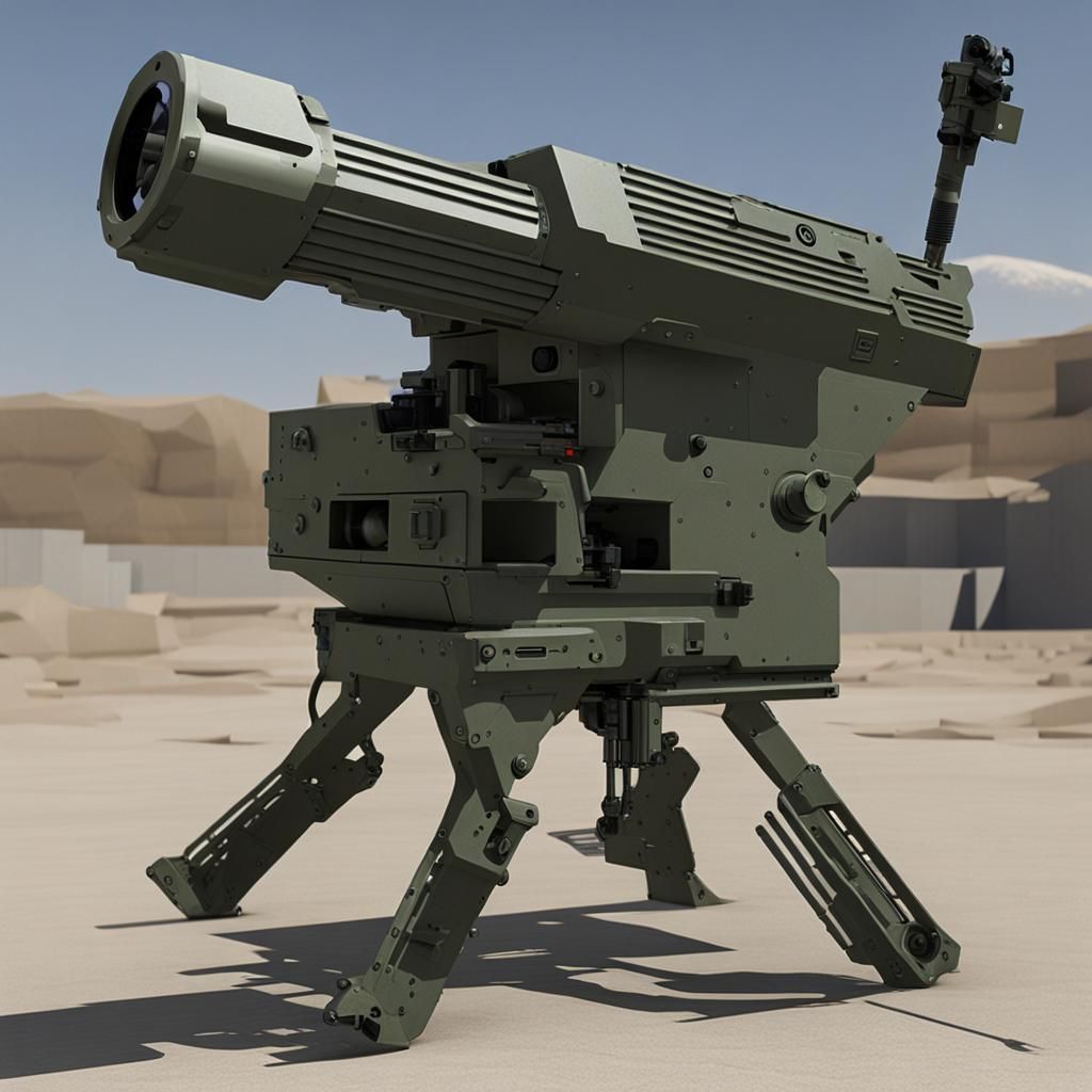 Experimental High-Intensity Discharge Weapon for SCP Termina...