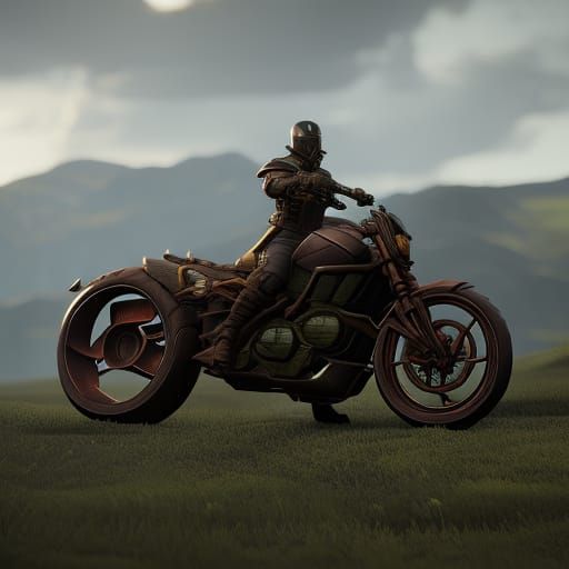 vegetable motor cycle