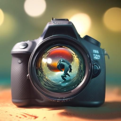 Terrifying Multi-Eyed Whale Encounter Underwater: Photoreali...