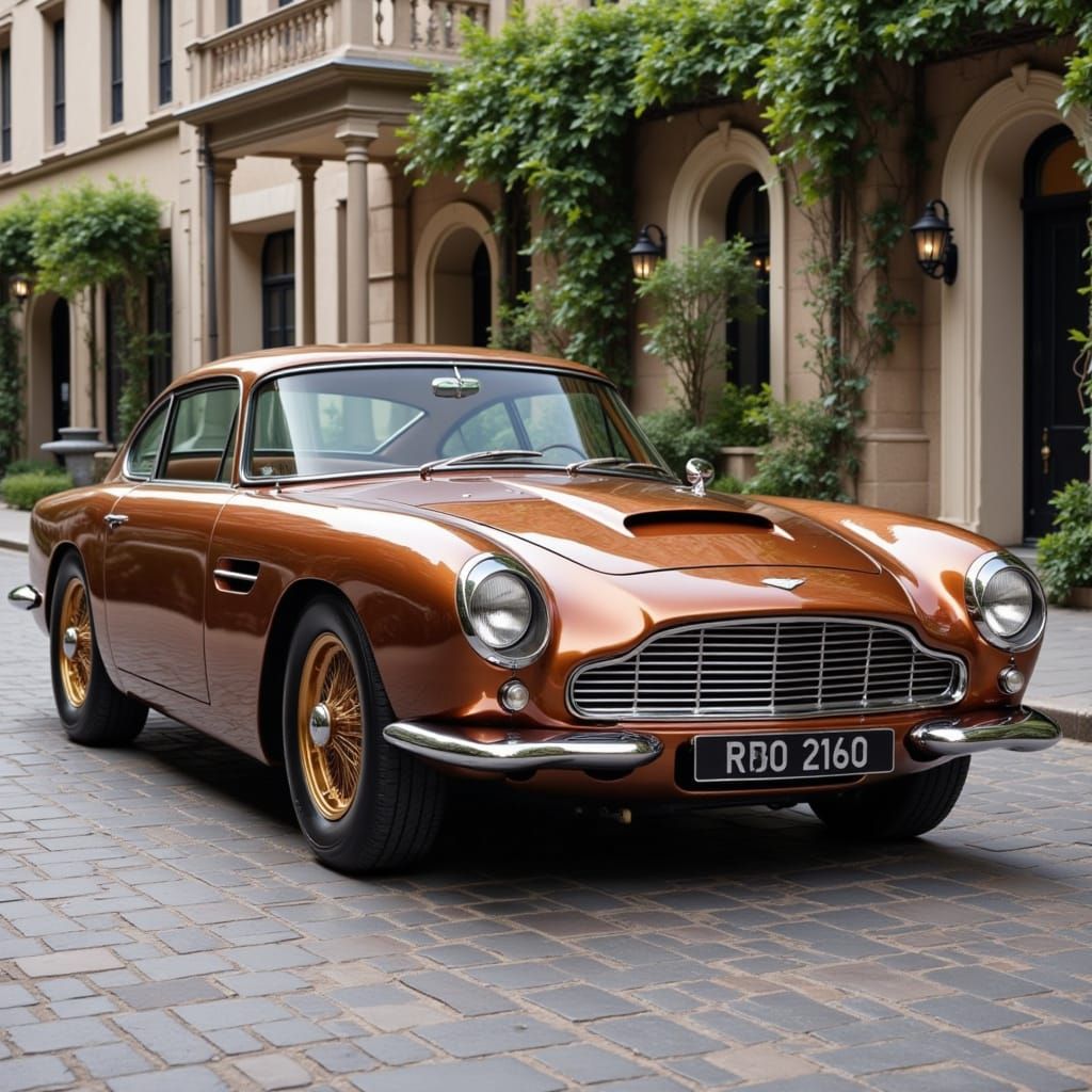 Aston Martin DB4 GT Zagato in Metallic Brown