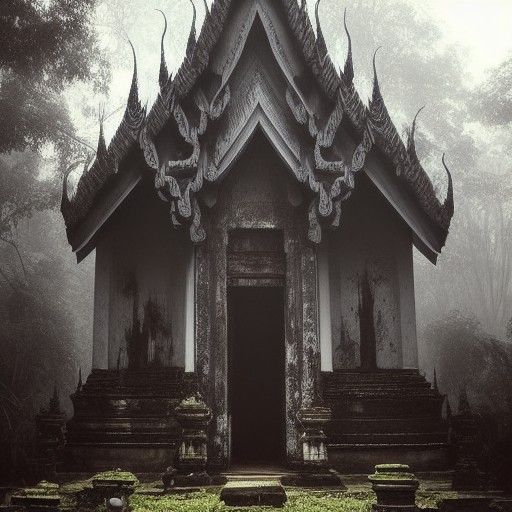 Sinister Abandoned Temple in Thailand