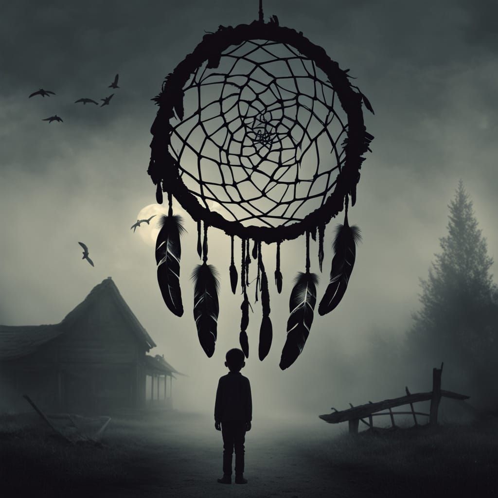 Dreamcatcher Protects Sleeping Child From Nightmares