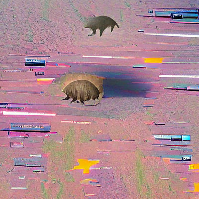 An AI Generated Wombat