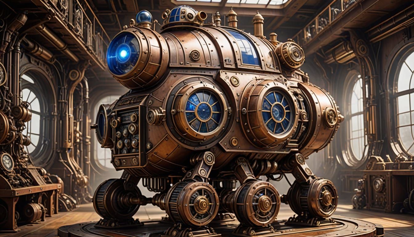 Steampunk rover