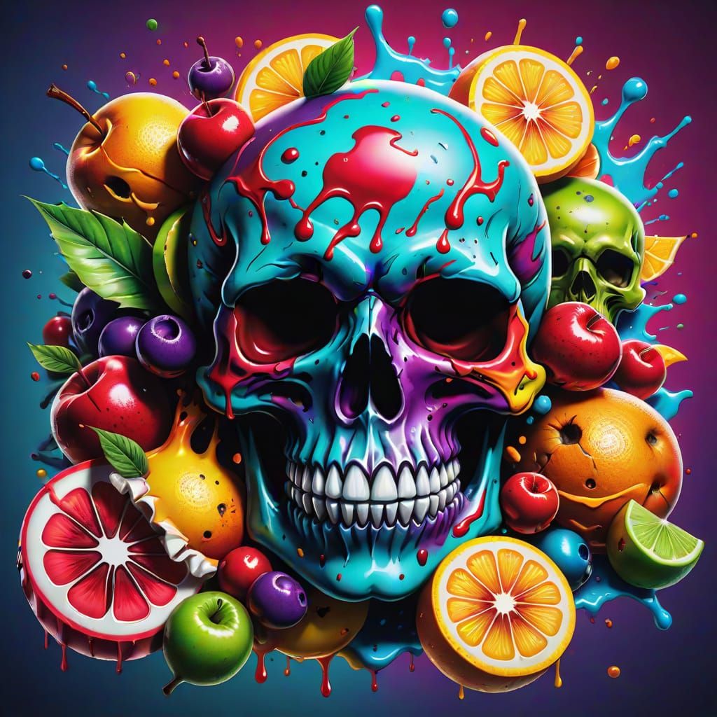 Old School Tattoo Flash Sheet in Splash Art Style