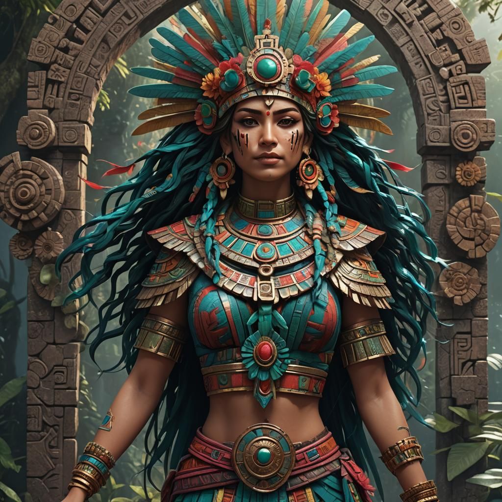 Xochiquetzal - Aztec Goddess of Fertility and Art