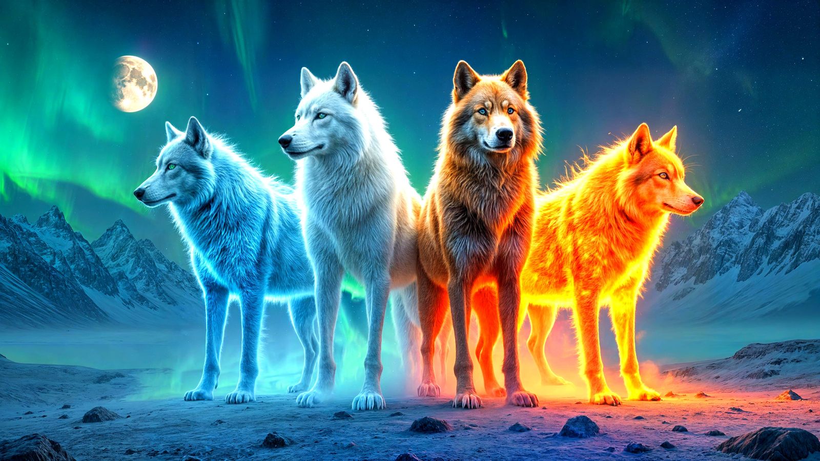 Loch, Zephyr, Loam, & Ember; The Elemental Pack...