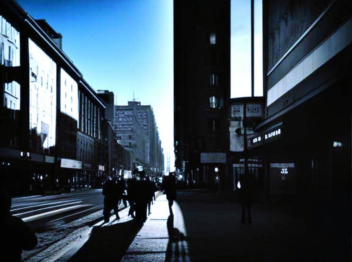 Sepia City Strolls: Soft Focus Street Photography