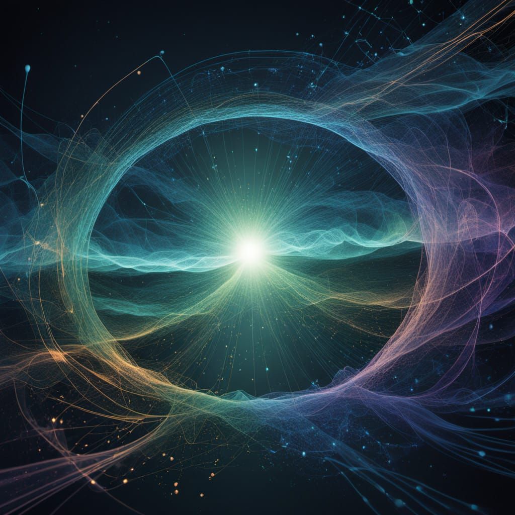 Quantum Physics in Vibrant Abstraction