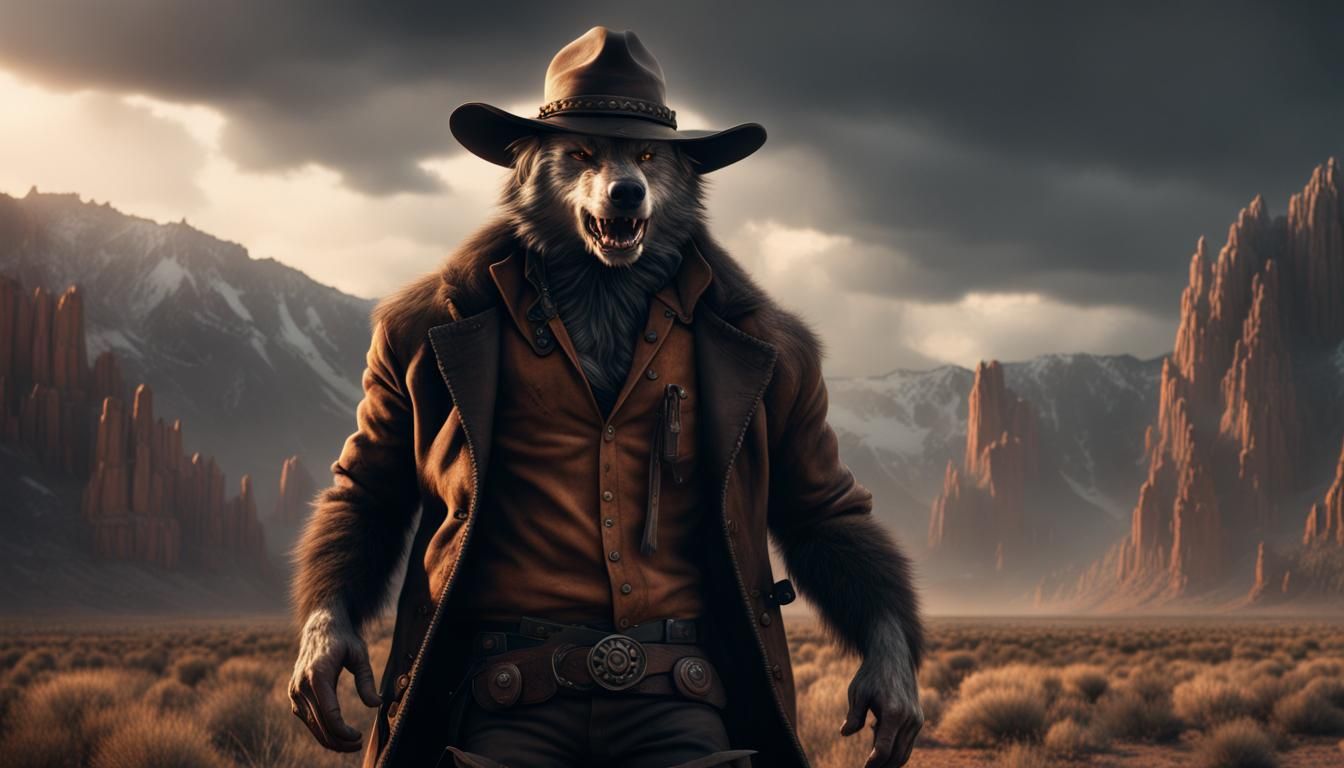 Cowboy werewolf