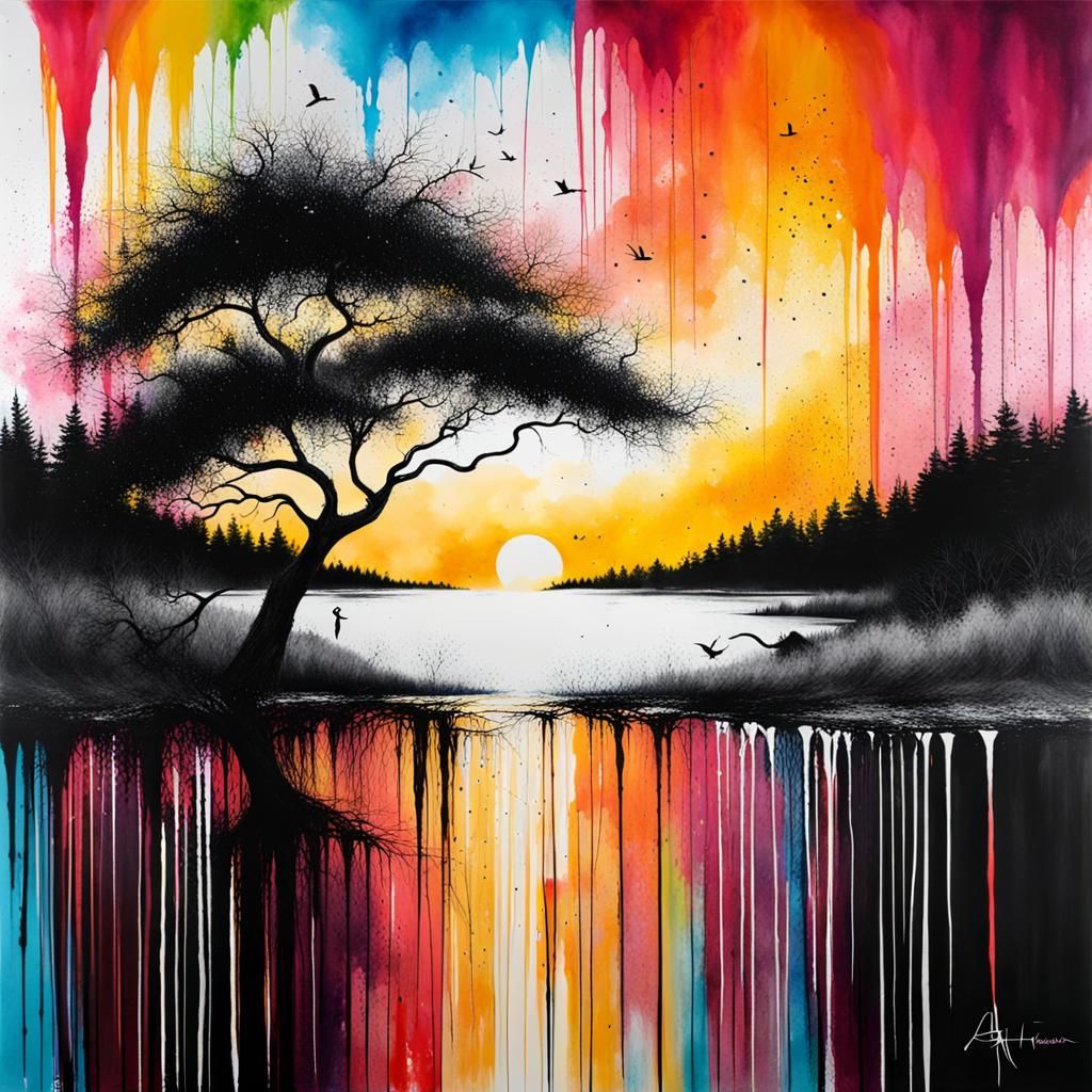 Lush Summerscape Inspired by Harrison