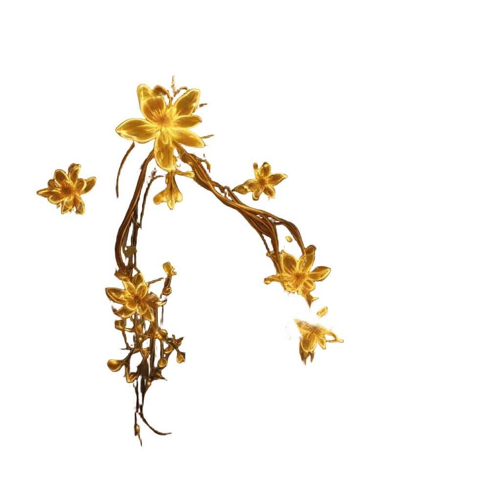 Fantasy Concept Art: Neon Blooms on Vines