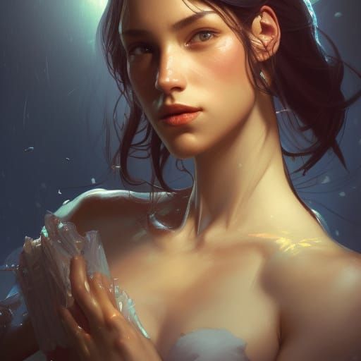 Hyperdetailed Portrait with Dynamic Lighting