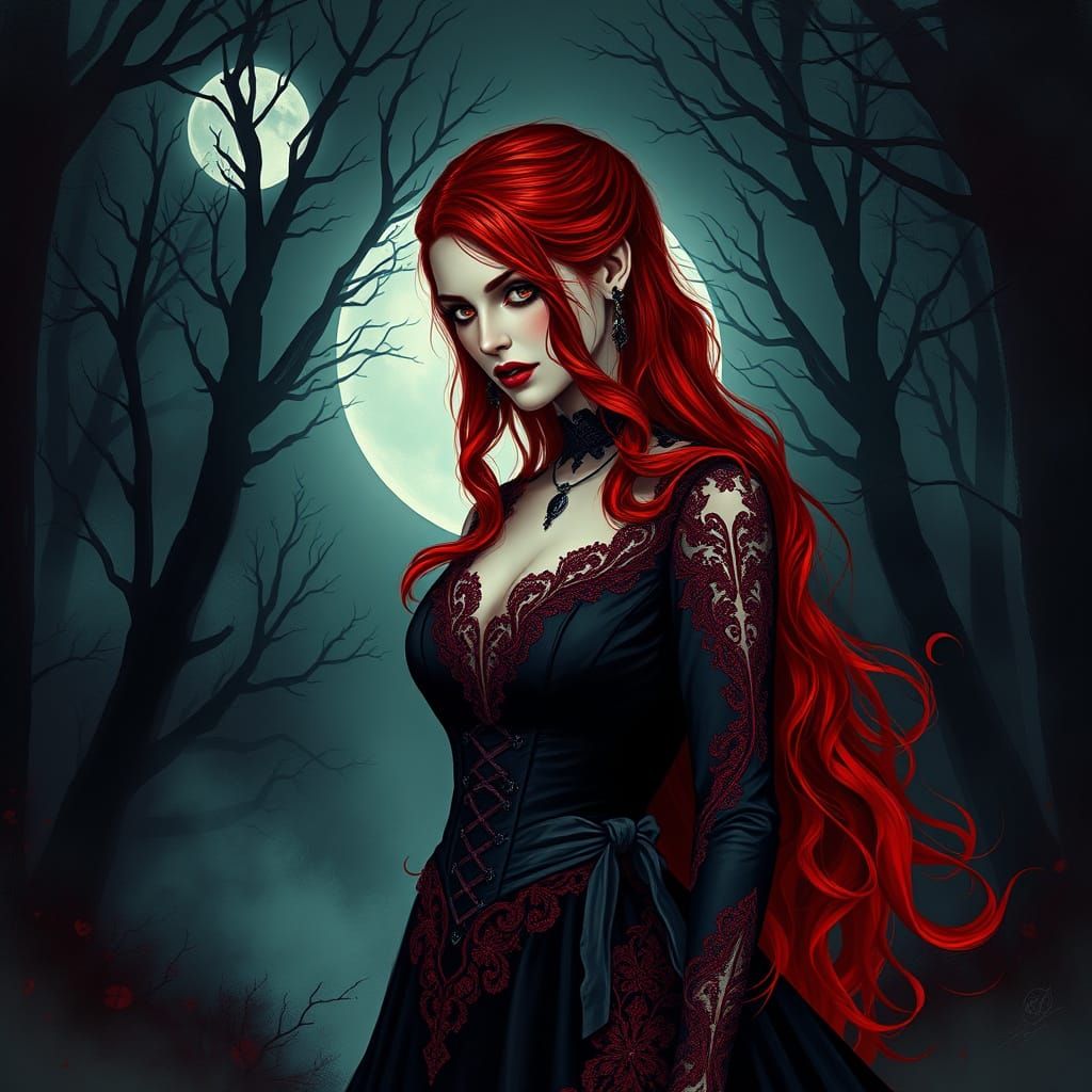 Vampiress in Gothic Romance