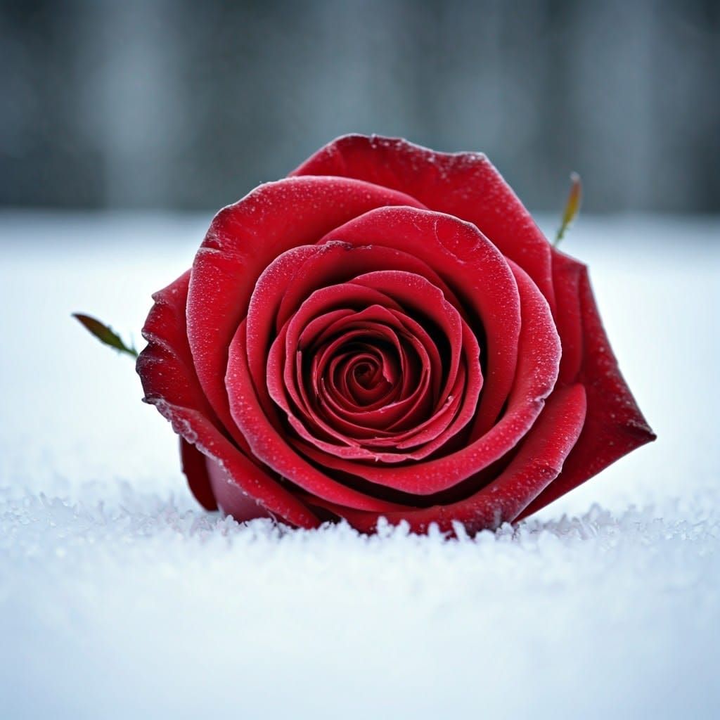 Red Rose on Snow: A Winter's Tale