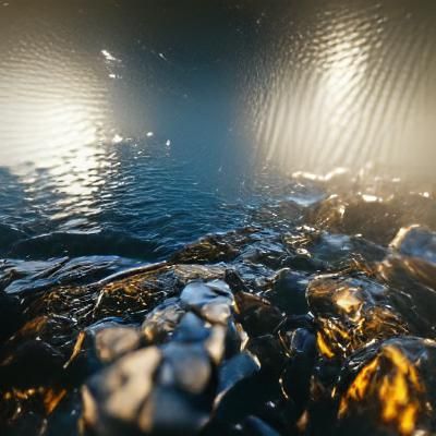High-Resolution Unreal Engine Rendered Scene