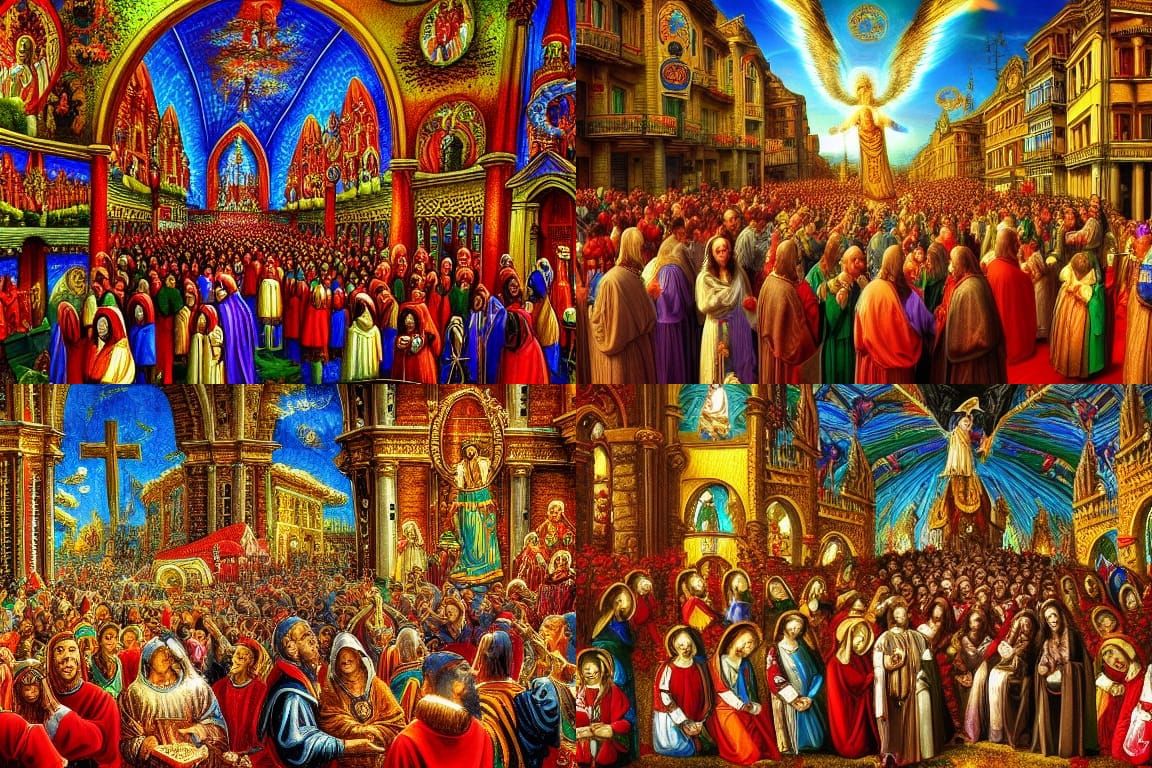 All Saint's Day Celebration: A Heavenly Gathering