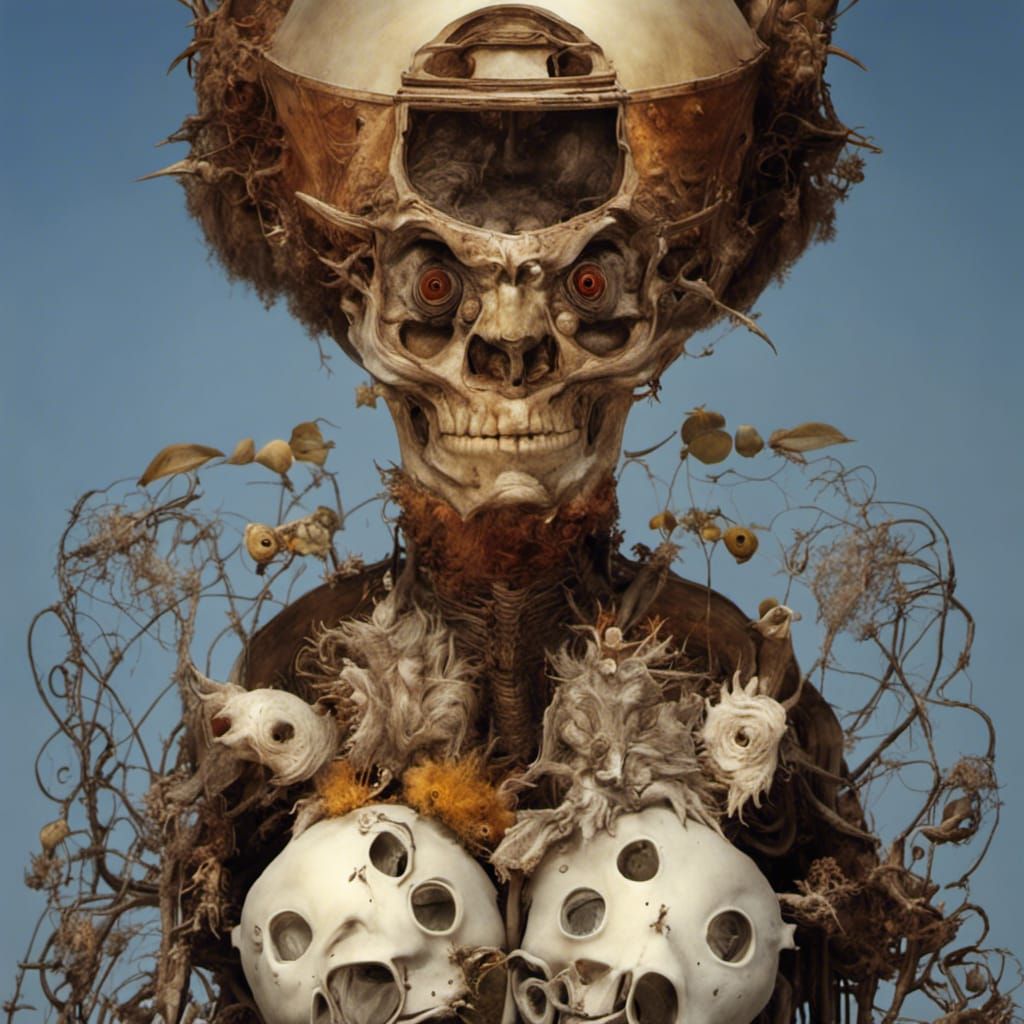 Surreal Asylum in Post-Apocalyptic Wonderland