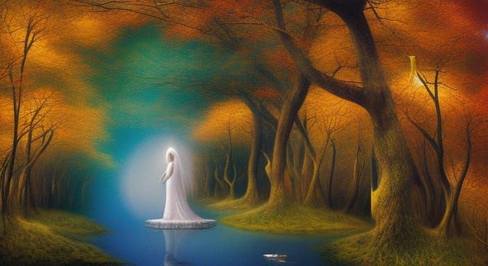 Surreal Light Beams Distinguish Black and White