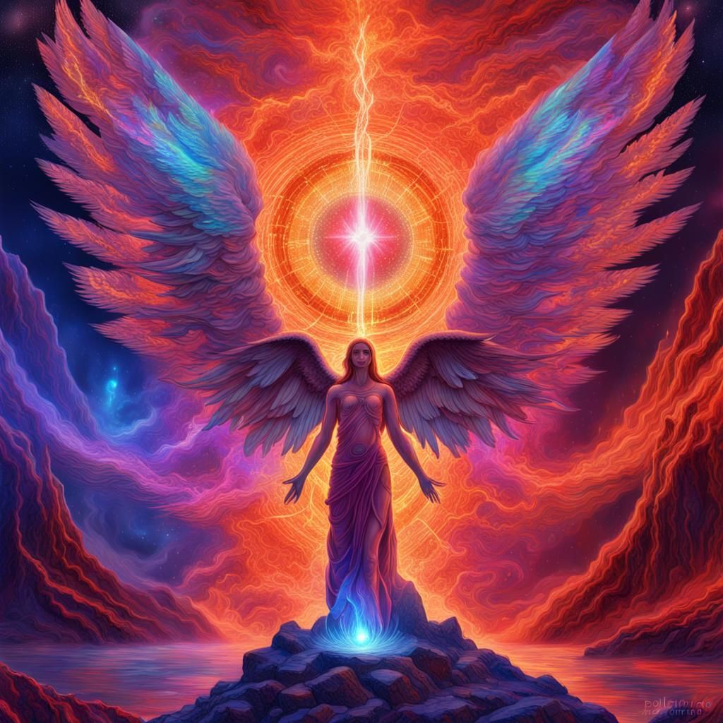 fallen angel lake of fire