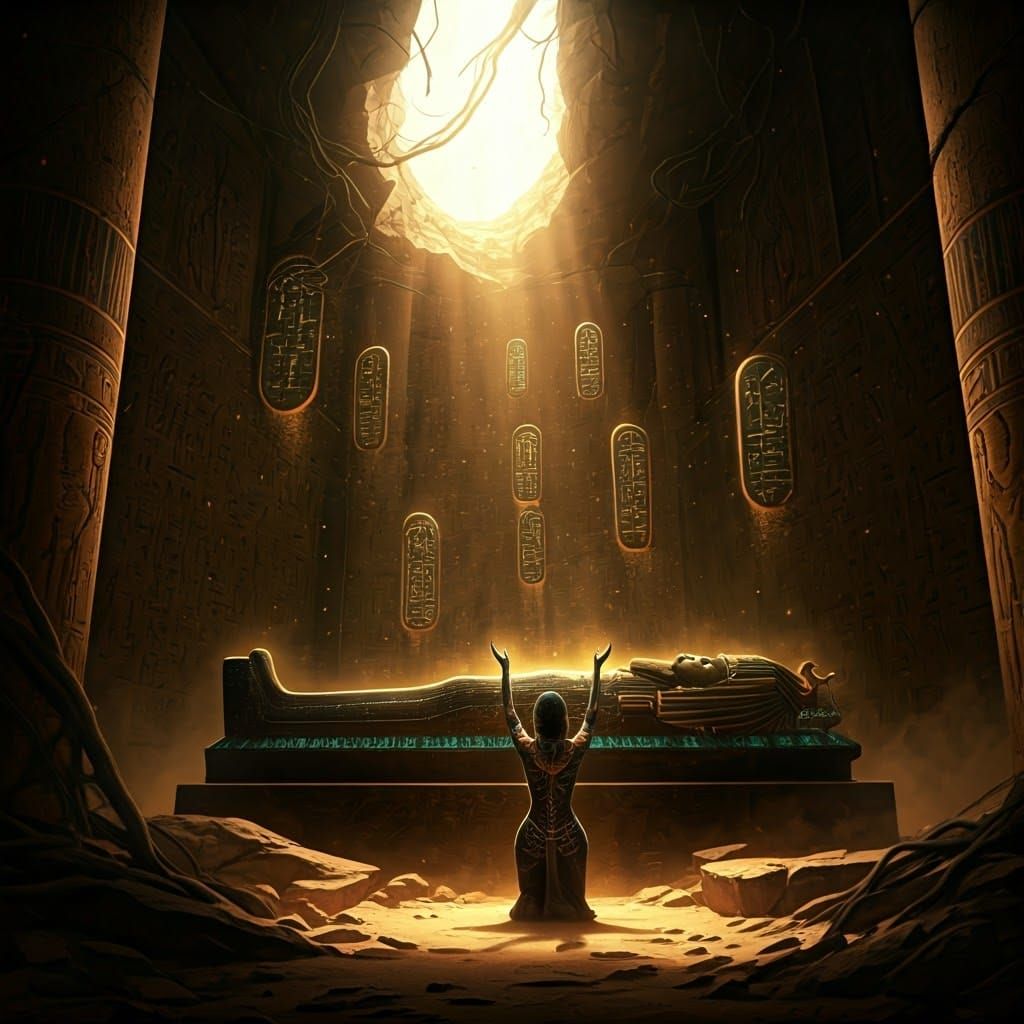 Ancient Tomb of Osiris Awakens in Forgotten Temple