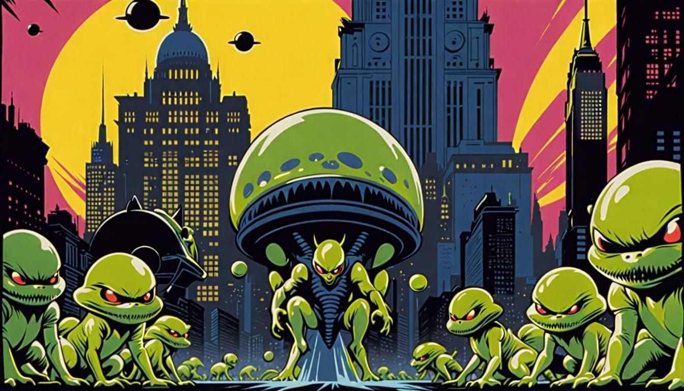 Attack Of The Alien Slime Creatures From Outer Space #6