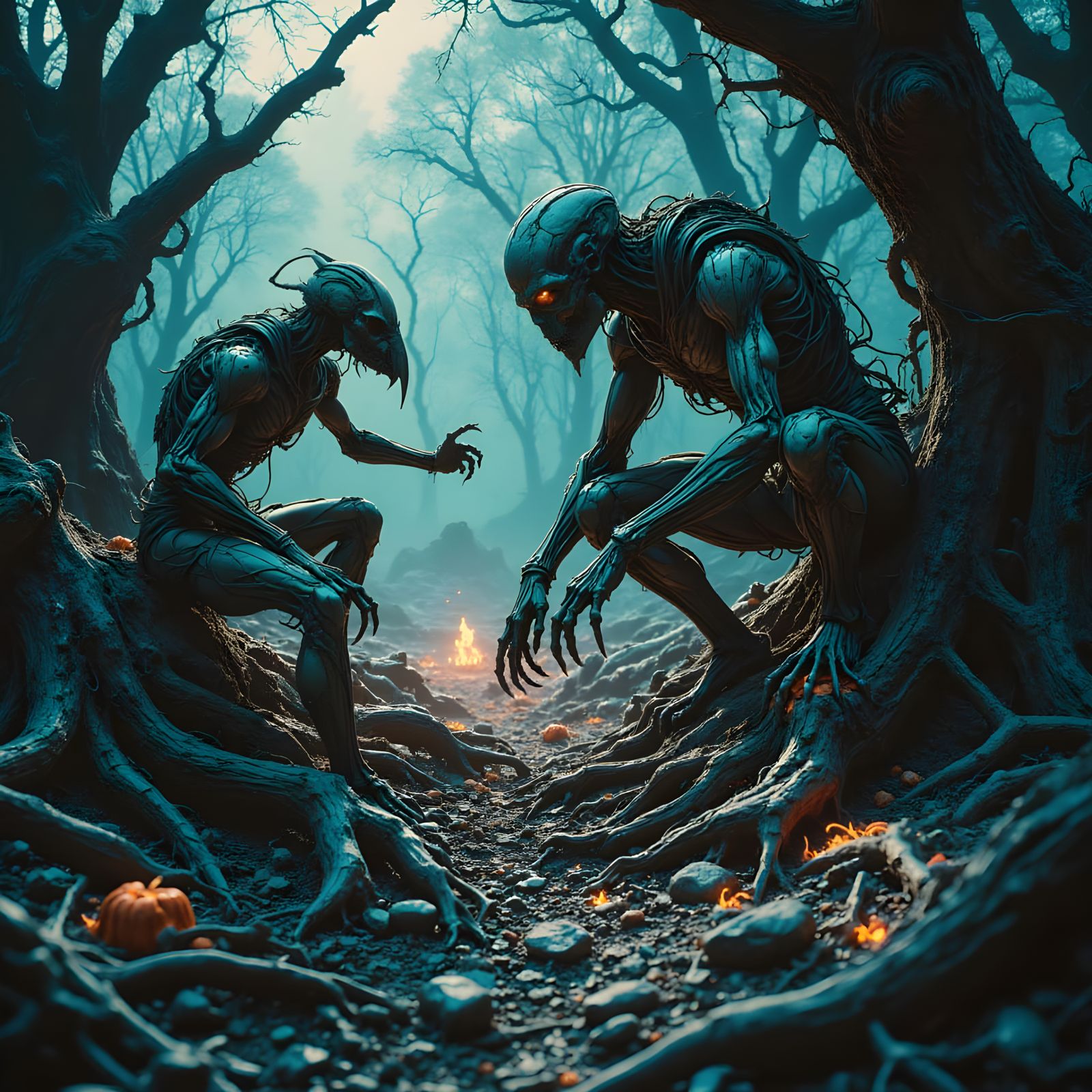 Fractured Microcosm: Hyperrealistic Macro Photography