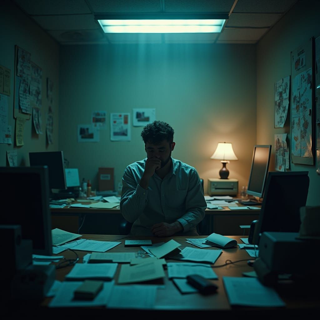 Cinematic Still: Frustration in Web Marketing