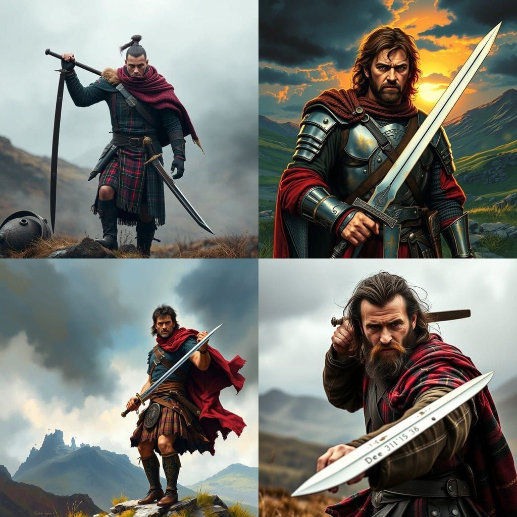 Epic Braveheart Movie Poster Recreation