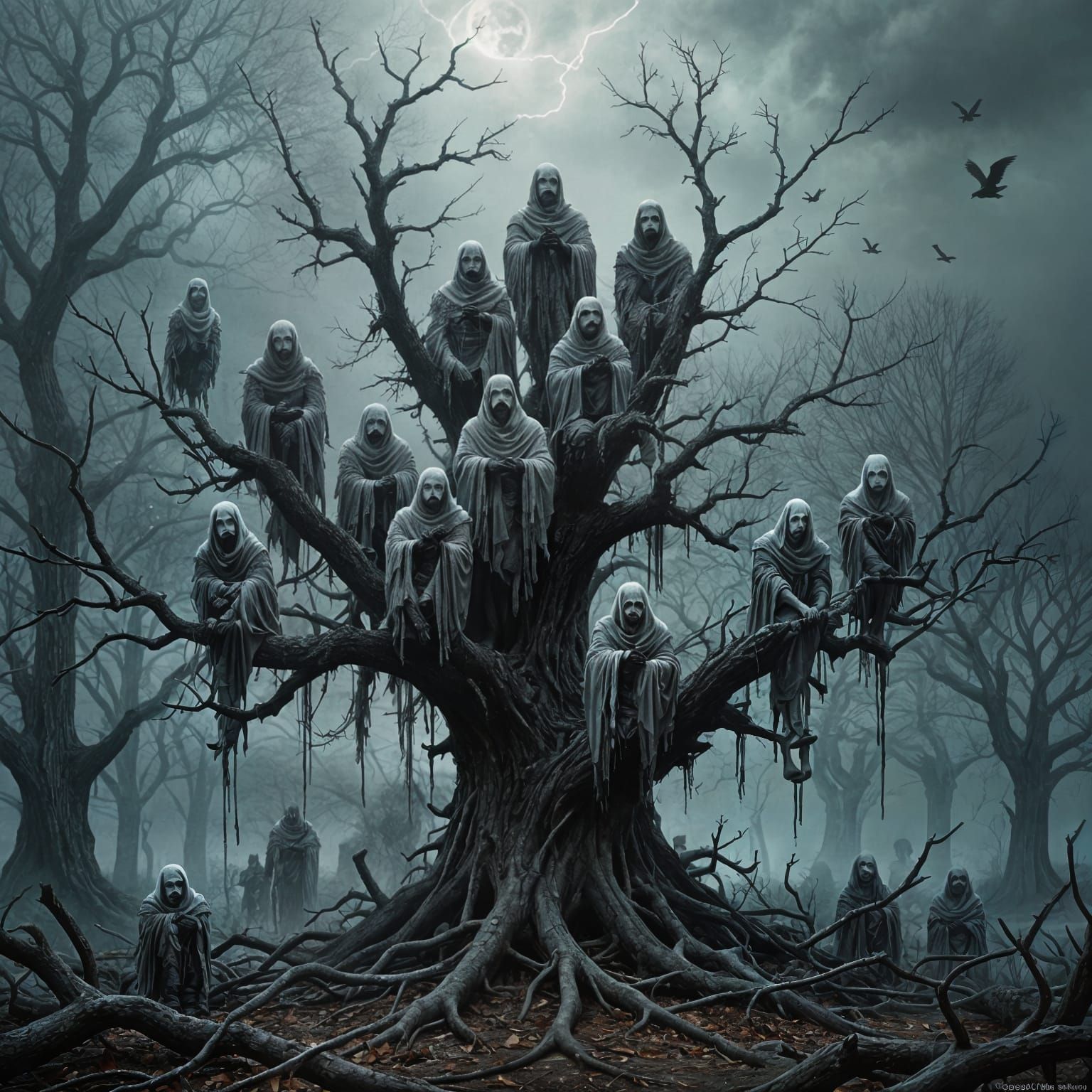 The Ghosts
sinister by Greg Rutkowski...