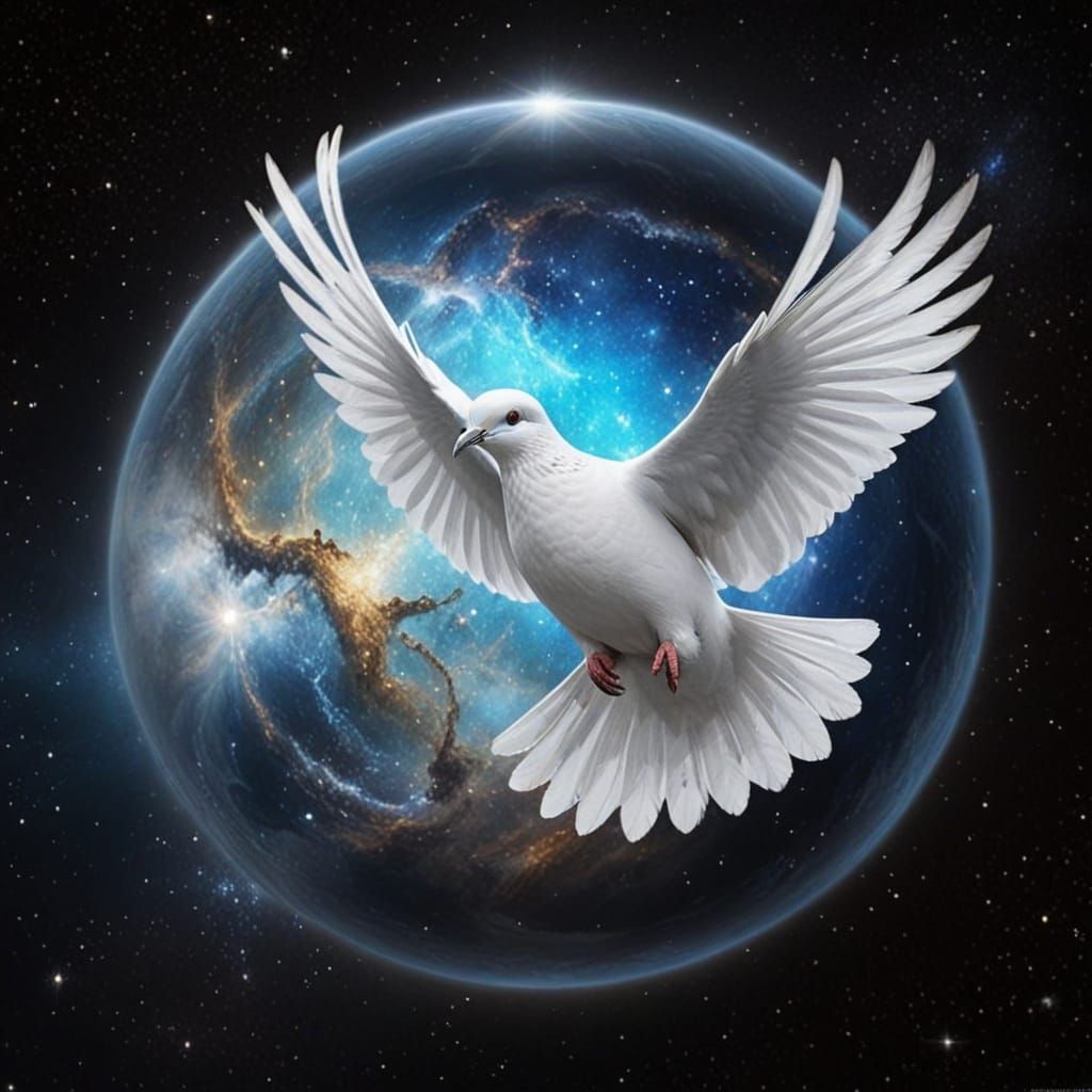 Celestial Dove of Harmony and Unity