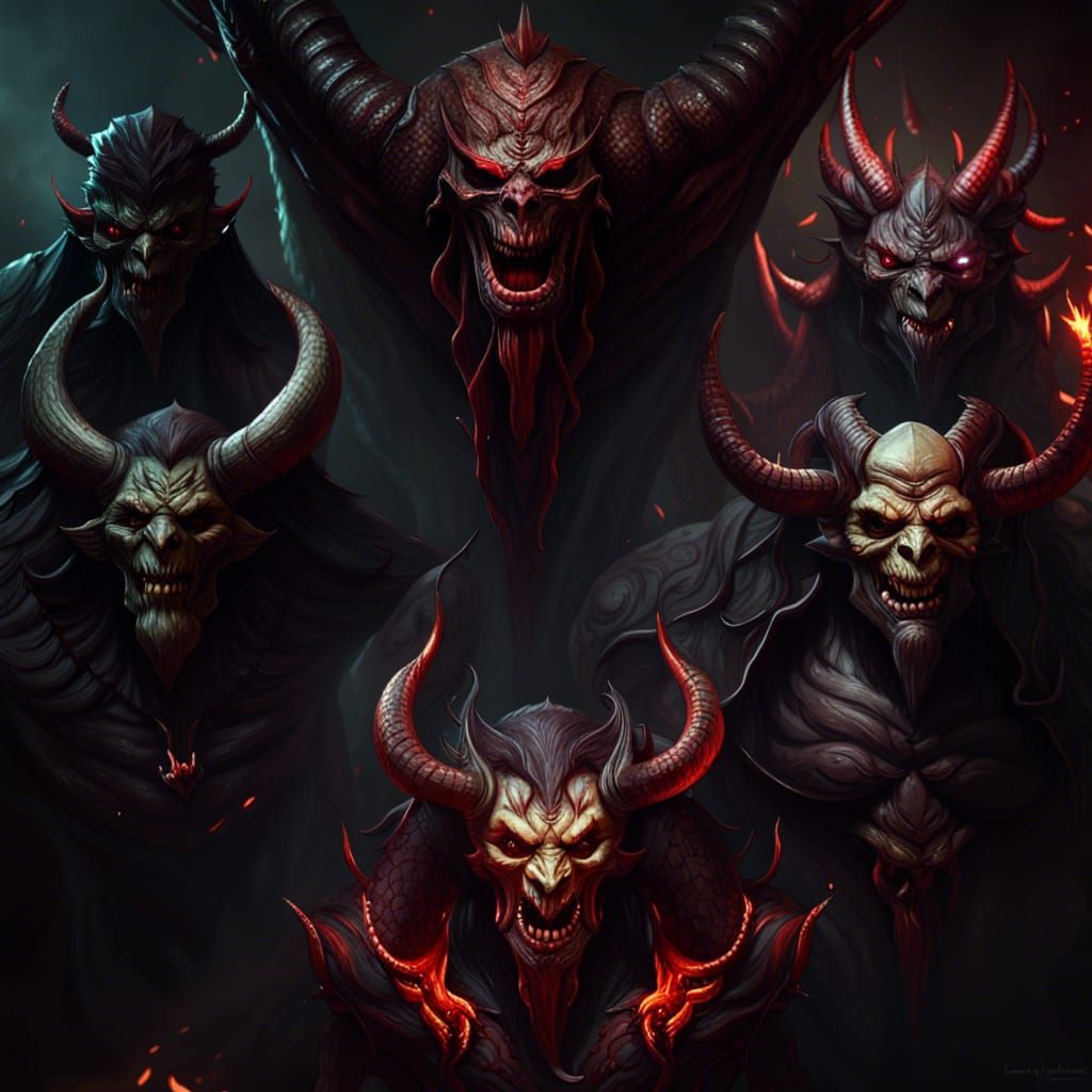 Seven Deadly Sins: Fantasy Concept Art