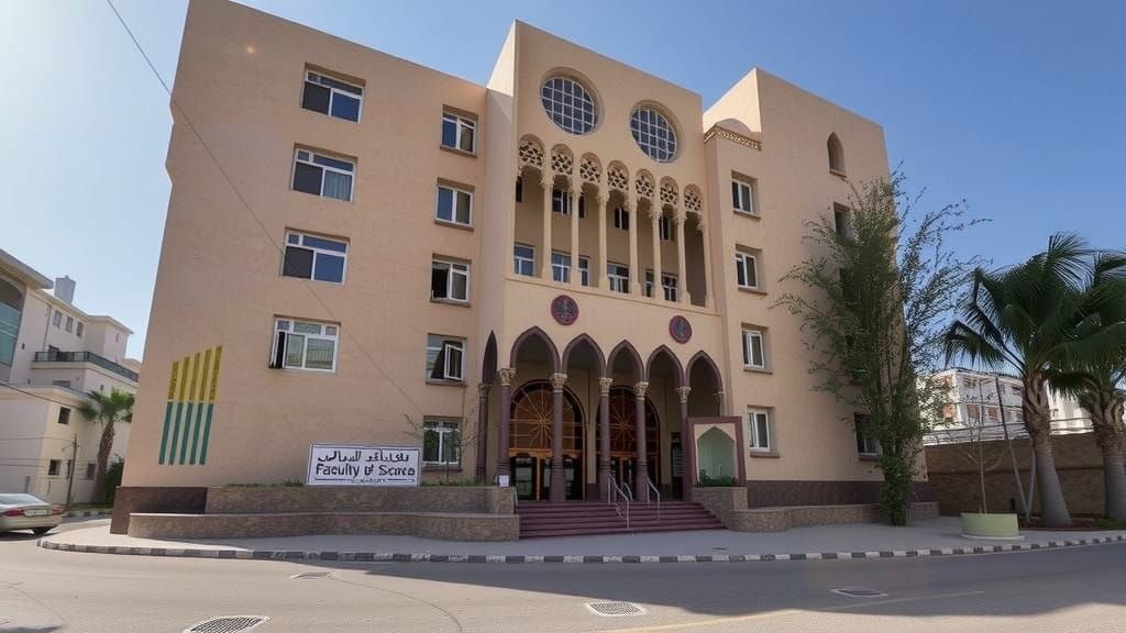 Modern Islamic University Science Faculty Building Facade Re...