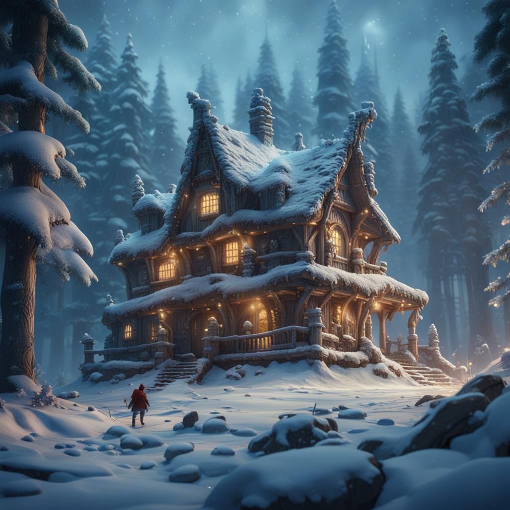 Building a House in a Winter Blizzard